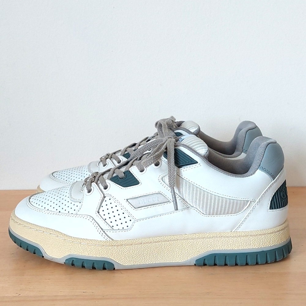 Gucci Distressed Effect Trainer Sneakers